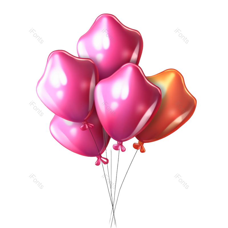 装饰图片,立体元素,礼物PNG,生日免抠素材